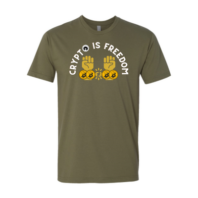 Crypto Is Freedom Unisex T-shirt