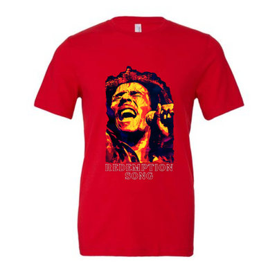 Redemption Song Unisex Tshirt Bela Canva 3001C