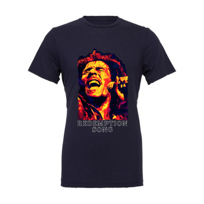 Redemption Song Unisex Tshirt Bela Canva 3001C