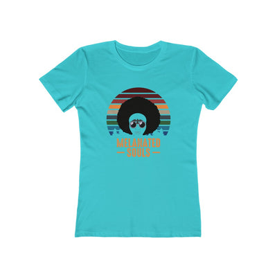 Women's Slim Fit Tee - Melanated Rainbow