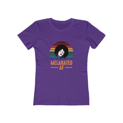 Women's Slim Fit Tee - Melanated AF