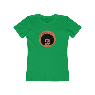 Women's Slim Fit Tee - Melanated Souls Logo