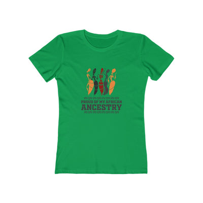 Women's Slim Fit Tee - African Ancestry