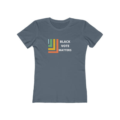 Women's Slim Fit Tee - Black Vote Matters