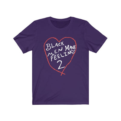 Unisex Short Sleeve Tee - Black Men Have Feeling 2