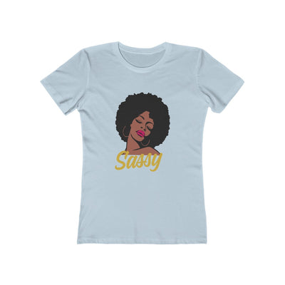 Women's Slim Fit Tee - Melanated Sassy