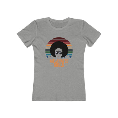 Women's Slim Fit Tee - Melanated Rainbow