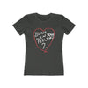 Women's Slim Fit Tee - Black Men Have Feeling 2