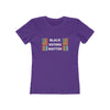 Women's Slim Fit Tee - Black Voters Matters