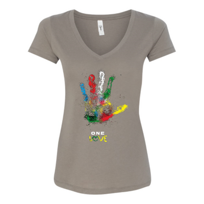 Hand of Love V-Neck T-shirt