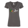 One Love Melanated Souls V-Neck T-shirt