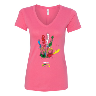 Hand of Love V-Neck T-shirt