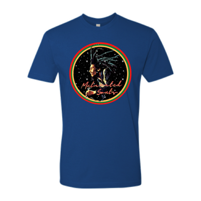 Bob Marley Melanated Souls Circle Tshirt