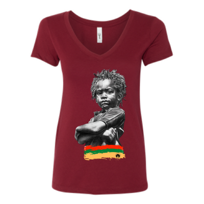 Born Rasta V-neck T-shirt