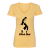 MJ Who's Bad V-neck T-shirt