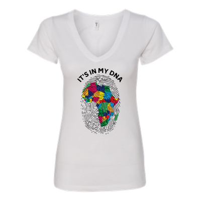 It's In My DNA V-Neck T-shirt