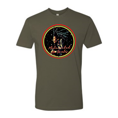 Bob Marley Melanated Circle Unisex T-shirt