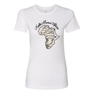 Hello Mama Africa Boyfriend T-shirt