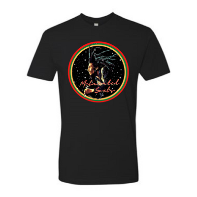 Bob Marley Melanated Souls Circle Tshirt