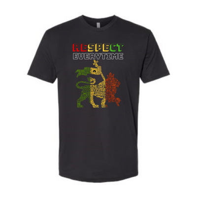 Respect Every-Time Lion Unisex T-shirt