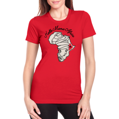 Hello Mama Africa Boyfriend T-shirt