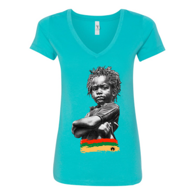 Born Rasta V-neck T-shirt