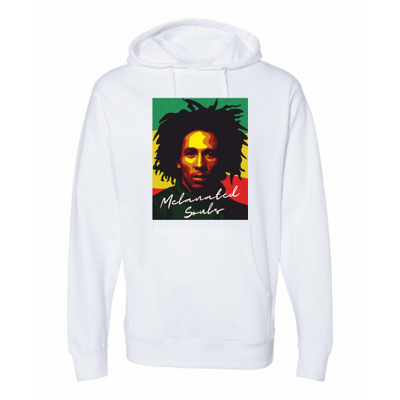 Bob Marley Melanated Souls Unisex Hoodie