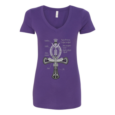 Ankh Energy V-Neck T-shirt