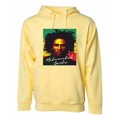 Bob Marley Melanated Souls Unisex Hoodie