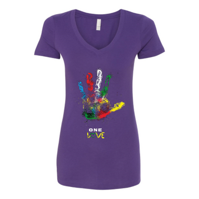 Hand of Love V-Neck T-shirt