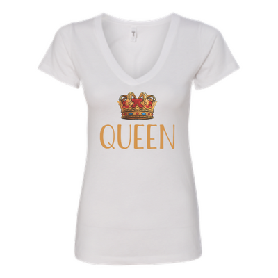 Queen V-Neck T-shirt