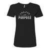 Created With a Purpose Boyfriend T-shirt