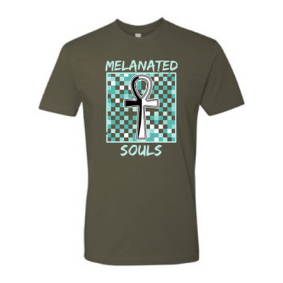 Melanated Souls Ankh Unisex T-shirt