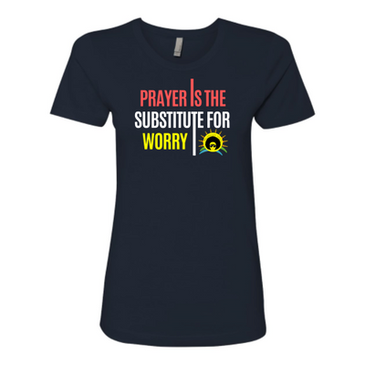 Prayer is the Substitute for Worry Boyfriend Tee