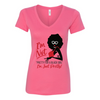 I'm Just Pretty V-Neck T-shirt