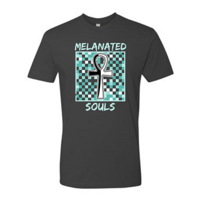 Melanated Souls Ankh Unisex T-shirt