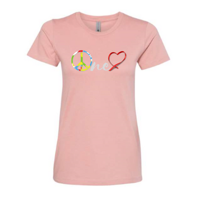 Visions of Peace and Love Boyfriend T-shirt