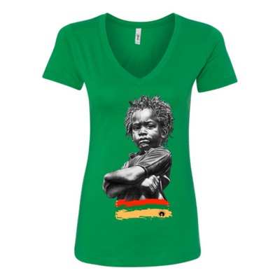 Born Rasta V-neck T-shirt