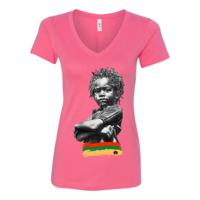 Born Rasta V-neck T-shirt