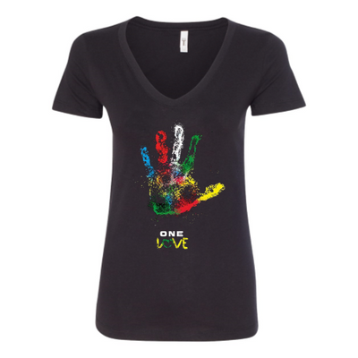 Hand of Love V-Neck T-shirt