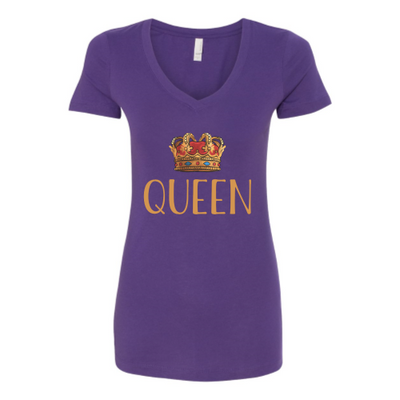 Queen V-Neck T-shirt