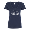 Created With a Purpose V-neck T-shirt