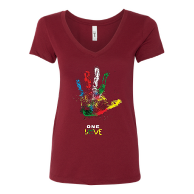 Hand of Love V-Neck T-shirt