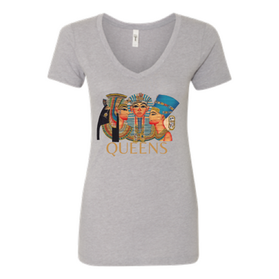 Queens of Kemet V-Neck T-shirt