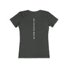 Women's Slim Fit Tee - Melanated Souls Logo