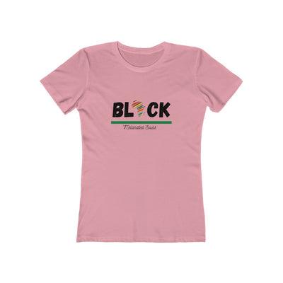 Women's Slim Fit Tee - Black by Melanated Souls