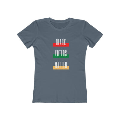 Women's Slim Fit Tee - Black Voters Matter