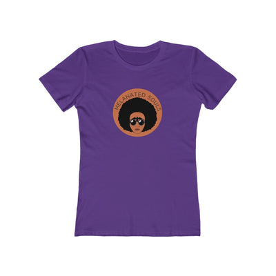 Women's Slim Fit Tee - Melanated Souls Logo