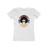 Women's Slim Fit Tee - Melanated Rainbow