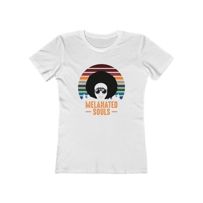 Women's Slim Fit Tee - Melanated Rainbow